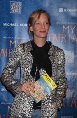 UMA THURMAN at My Fair Lady Opening Night in New York 04/19/2018
