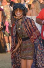 VANESSA HUDGENS at 2018 Coachella Valley Music and Arts Festival 04/22/2018
