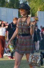 VANESSA HUDGENS at 2018 Coachella Valley Music and Arts Festival 04/22/2018