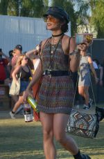 VANESSA HUDGENS at 2018 Coachella Valley Music and Arts Festival 04/22/2018