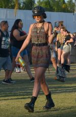 VANESSA HUDGENS at 2018 Coachella Valley Music and Arts Festival 04/22/2018