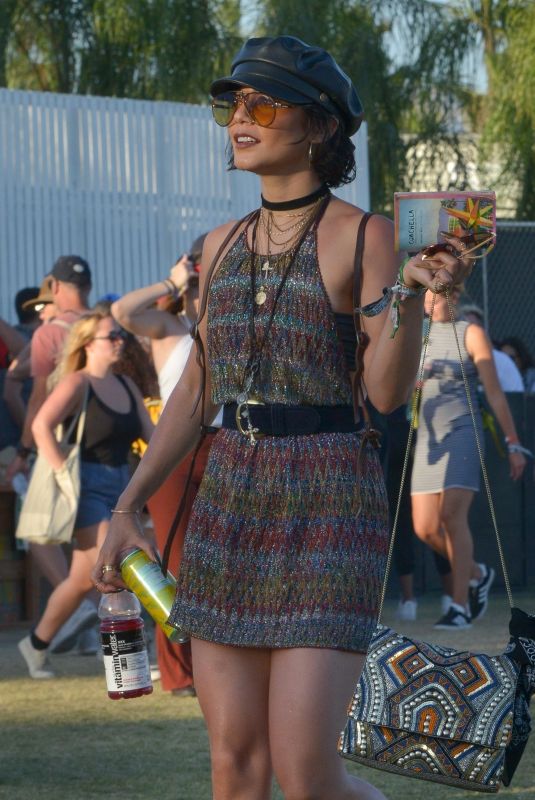 VANESSA HUDGENS at 2018 Coachella Valley Music and Arts Festival 04/22/2018