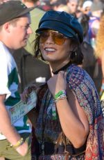 VANESSA HUDGENS at 2018 Coachella Valley Music and Arts Festival 04/22/2018