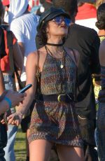 VANESSA HUDGENS at 2018 Coachella Valley Music and Arts Festival 04/22/2018