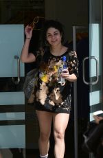 VANESSA HUDGENS at Soulcycle in Los Angeles 04/11/2018