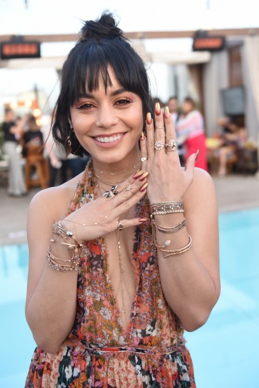 VANESSA HUDGENS at Vanessa Hudgens x Sinfulcolors Festival Collection Party in Hollywood 04/11/2018