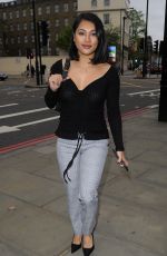 VANESSA WHITE Arrives at Global Gift Nelson Mandela Centenary Dinner in London 04/24/2018