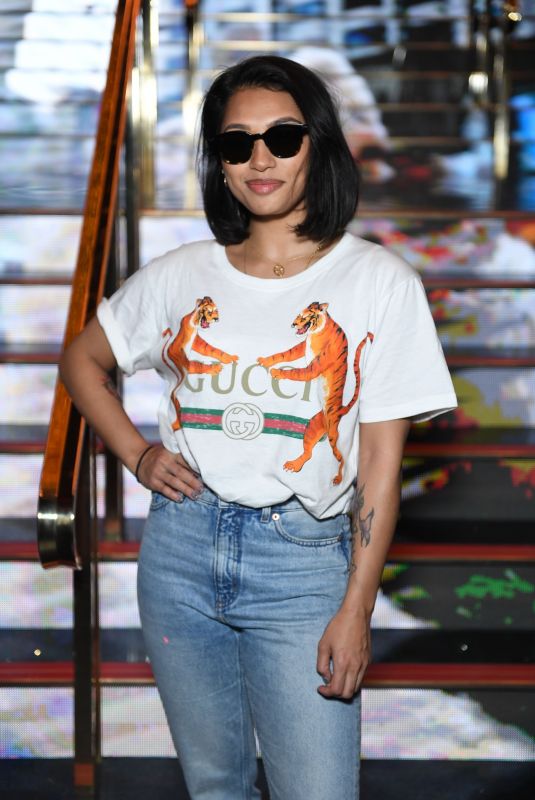 VANESSA WHITE at Cineworld Leicester Square Relaunch Party in London 04/19/2018