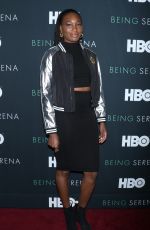 VENUS WILLIAMS at Being Serena. Her Story. Her Words Premiere in New York 04/25/2018