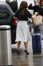 VICKY PATTISON Arrives at Kings Cross Station in London 03/28/2018