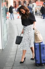 VICKY PATTISON Arrives at Kings Cross Station in London 03/28/2018