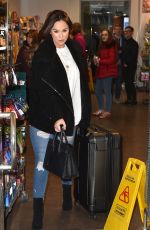 VICKY PATTISON Arrives at Train Station in Newcastle 03/31/2018