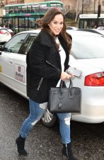VICKY PATTISON Arrives at Train Station in Newcastle 03/31/2018
