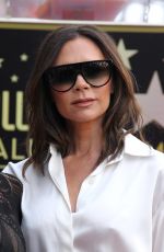 VICTORIA BECKHAM at Eva Longoria Hollywood Walk of Fame Ceremony in Los Angeles 04/16/2018