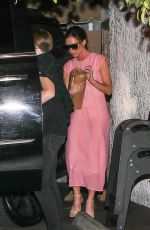 VICTORIA BECKHAM Leaves Birthday Dinner in Santa Monica 04/17/2018