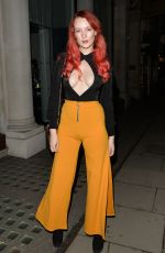 VICTORIA CLAY Leaves Novikov Restaurant in London 04/12/2018