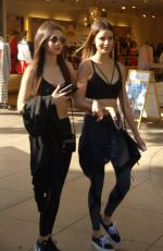 VICTORIA JUSTICE and MADISON REED Out at The Grove in Los Angeles 03/29/2018