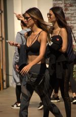 VICTORIA JUSTICE and MADISON REED Out at The Grove in Los Angeles 03/29/2018