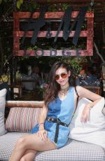 VICTORIA JUSTICE at Polside with H&M at Sparrows Lodge in Palm Springs 04/14/2018