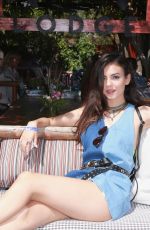 VICTORIA JUSTICE at Polside with H&M at Sparrows Lodge in Palm Springs 04/14/2018