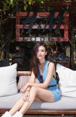 VICTORIA JUSTICE at Polside with H&M at Sparrows Lodge in Palm Springs 04/14/2018