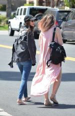 VICTORIA JUSTICE Leaves V Hotel in Palm Springs 04/13/2018