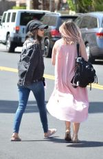 VICTORIA JUSTICE Leaves V Hotel in Palm Springs 04/13/2018