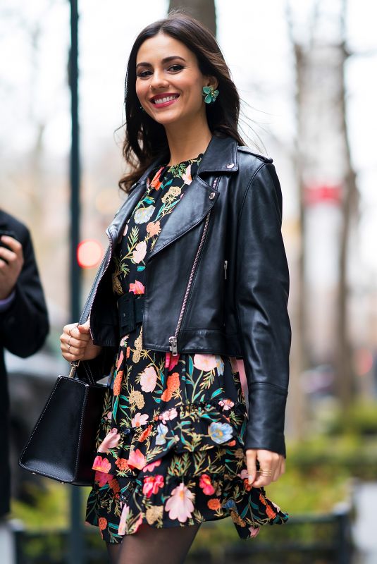 VICTORIA JUSTICE Out and About in New York 03/20/2018