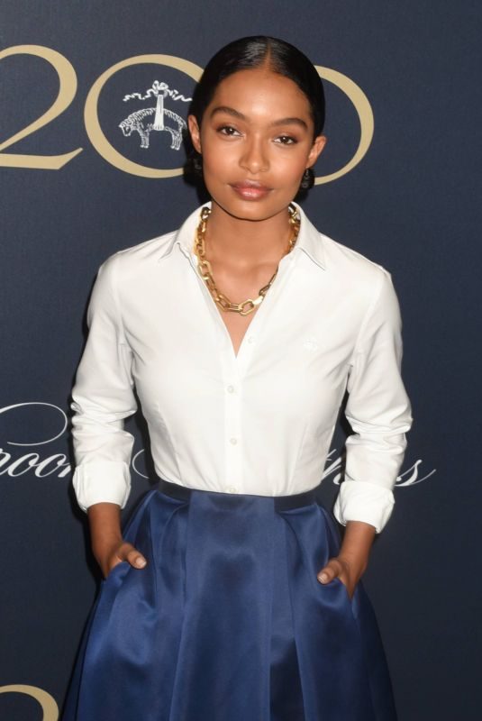 YARA SHAHIDI at Brooks Brothers Bicentennial Celebration in New York 04/25/2018