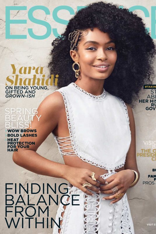 YARA SHAHIDI in Essence Magazine, April 2018