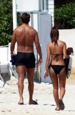 YAZMIN OUKHELLOU in Bikini on Vacation in Spain 04/21/2018