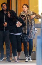 ZENDAYA Arrives on a Flight in Boston 04/25/2018