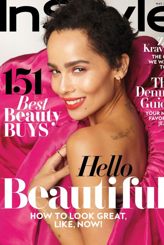 ZOE KRAVITZ in Instyle Magazine, May 2018