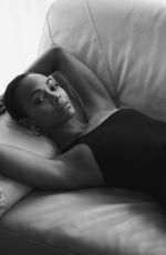ZOE SALDANA in Porter Edit, April  2018