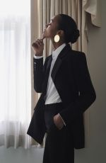 ZOE SALDANA in Porter Edit Magazine, April 2018 Issue