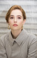ZOEY DEUTCH at Flower Press Conference in New York 03/21/2018