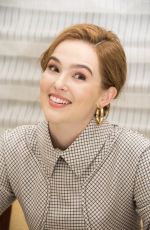 ZOEY DEUTCH at Flower Press Conference in New York 03/21/2018