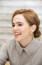 ZOEY DEUTCH at Flower Press Conference in New York 03/21/2018