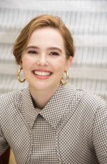 ZOEY DEUTCH at Flower Press Conference in New York 03/21/2018