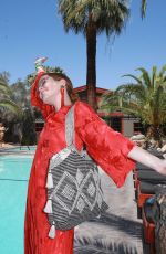 ZOEY DEUTCH at Polside with H&M at Sparrows Lodge in Palm Springs 04/14/2018