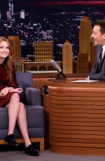 ZOEY DEUTCH at Tonight Show Starring Jimmy Fallon in New York 03/21/2018