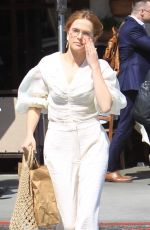 ZOEY DEUTCH Out Shopping in Beverly Hills 04/19/2018
