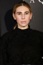 ZOSIA MAMET at A Quiet Place Premiere in New York 04/02/2018