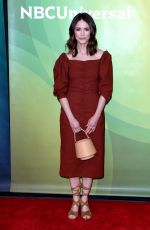 ABIGAIL SPENCER at NBC/Universal Summer Press Day in Universal City 02/05/2018
