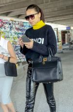 ADRIANA LIMA Arrives at Nice Airport 05/15/2018