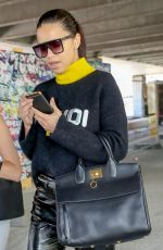 ADRIANA LIMA Arrives at Nice Airport 05/15/2018