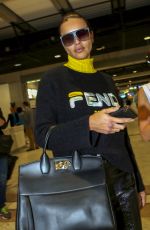 ADRIANA LIMA Arrives at Nice Airport 05/15/2018