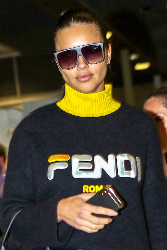 ADRIANA LIMA Arrives at Nice Airport 05/15/2018