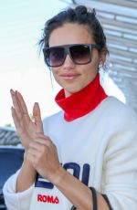 ADRIANA LIMA at Nice Airport 05/18/2018