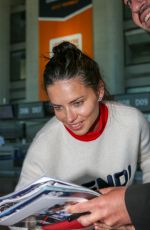 ADRIANA LIMA at Nice Airport 05/18/2018